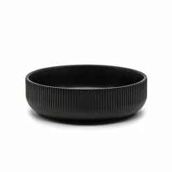 Salt & Pepper Salt & Pepper Brae Stoneware Soup Bowl 18 X 5.5cm Black