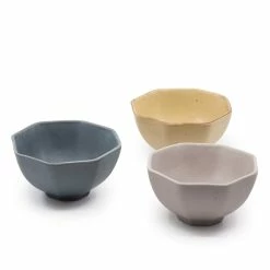 Salt & Pepper Salt & Pepper Ikana Pottery 3 Piece Bowl Set 10cm
