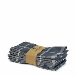 Salt & Pepper Salt & Pepper Signature Set Of 4 Napkin 45cm Carbon
