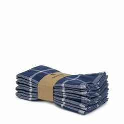 Salt & Pepper Salt & Pepper Signature Set Of 4 Napkin 45cm Dusty Blue
