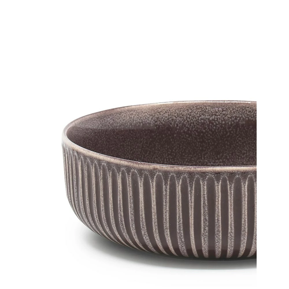 Salt & Pepper Salt & Pepper Amana Bowl 18cm Wine - Image 2