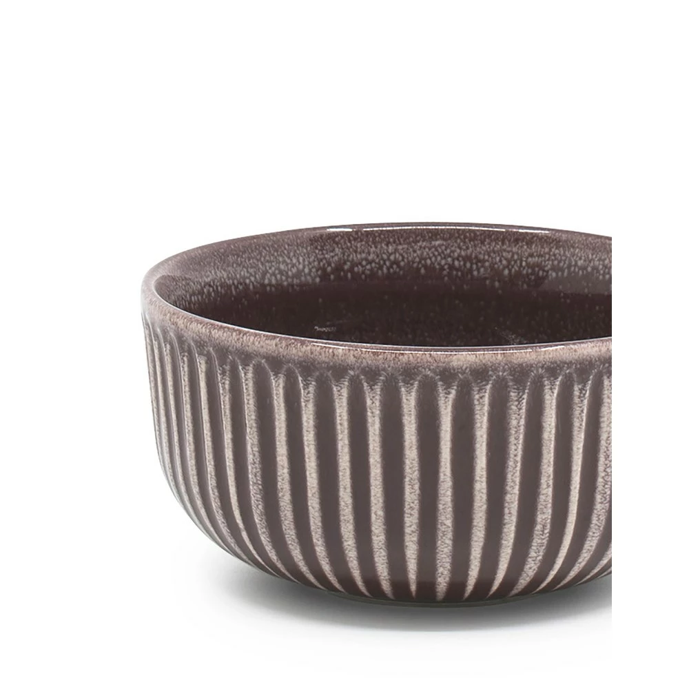 Salt & Pepper Salt & Pepper Amana Rice Bowl 12cm Wine - Image 2