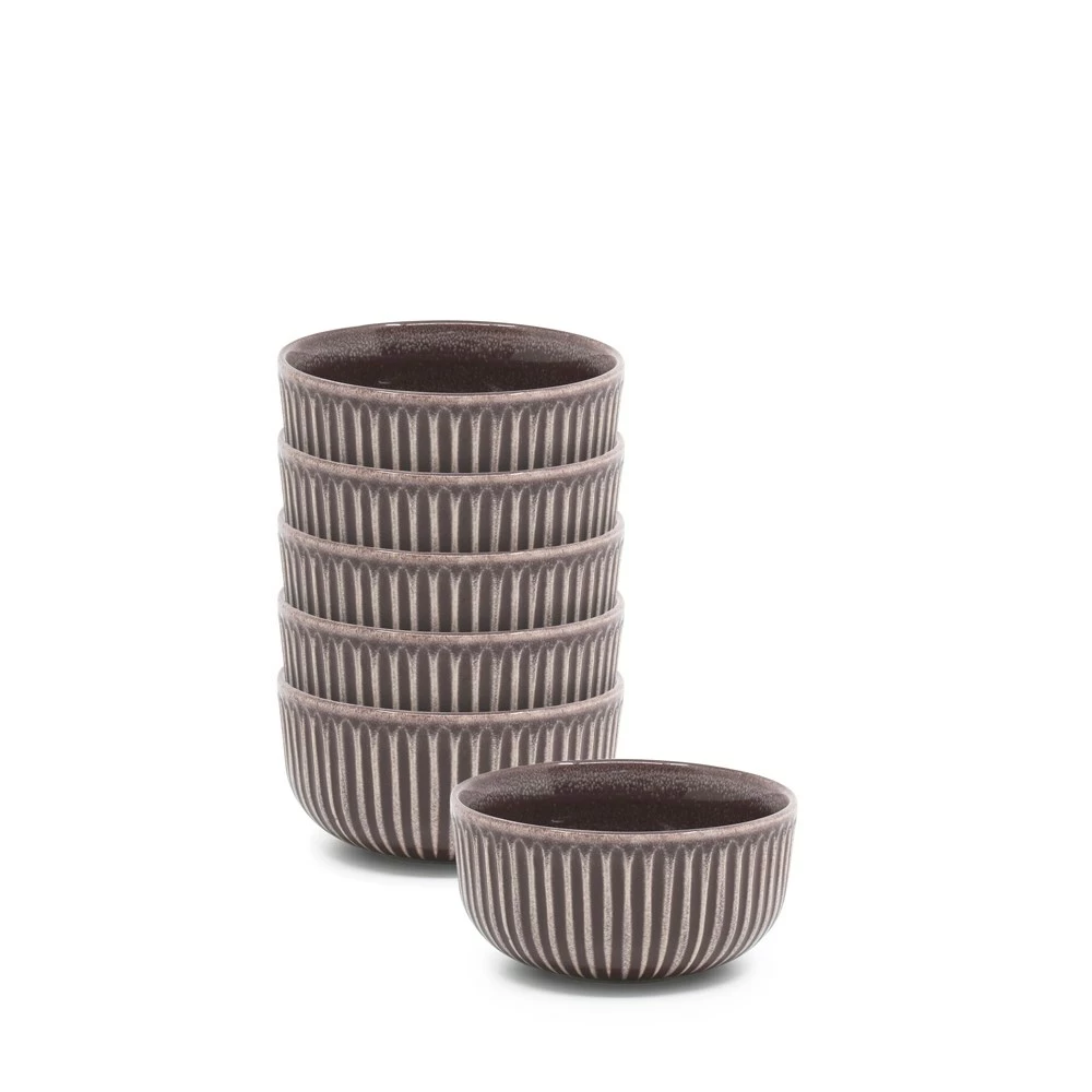 Salt & Pepper Salt & Pepper Amana Rice Bowl 12cm Wine - Image 3