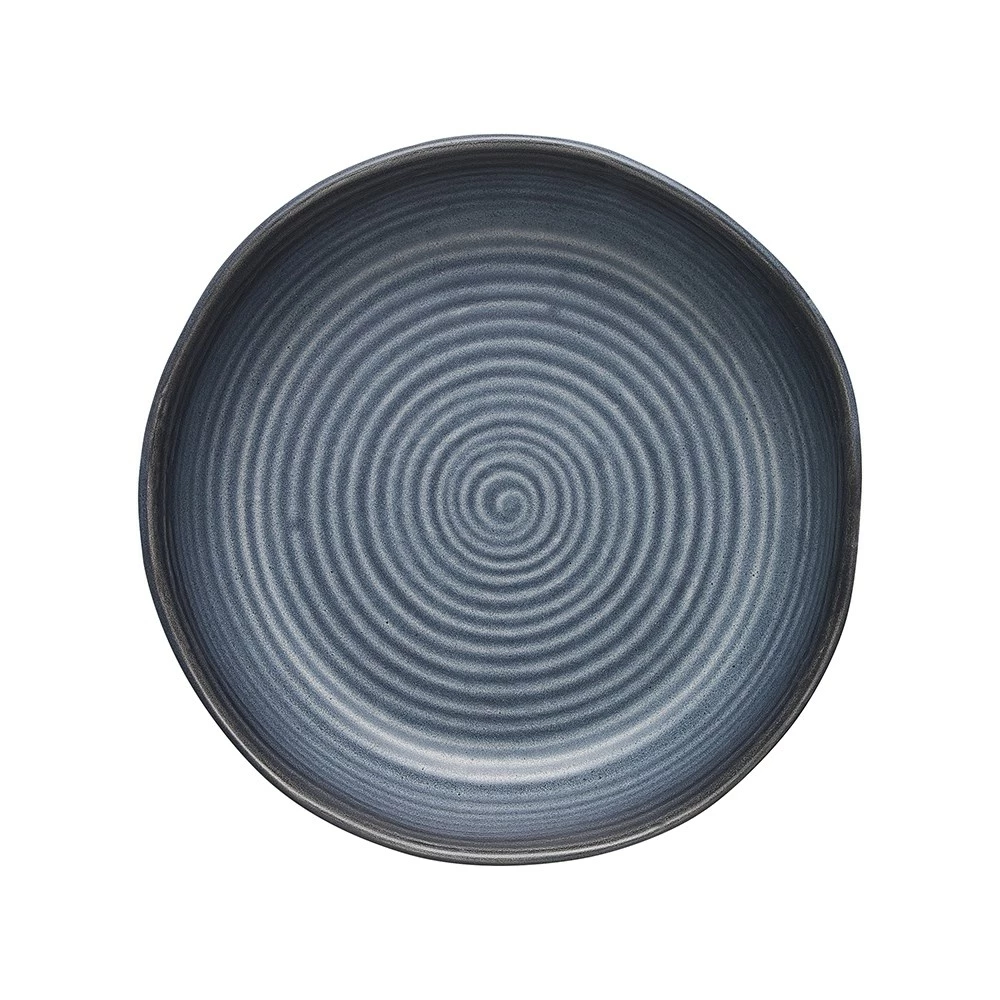Ecology Ottawa Dinner Bowl 22cm Indigo - MIN ORDER QTY OF 4 - Image 2