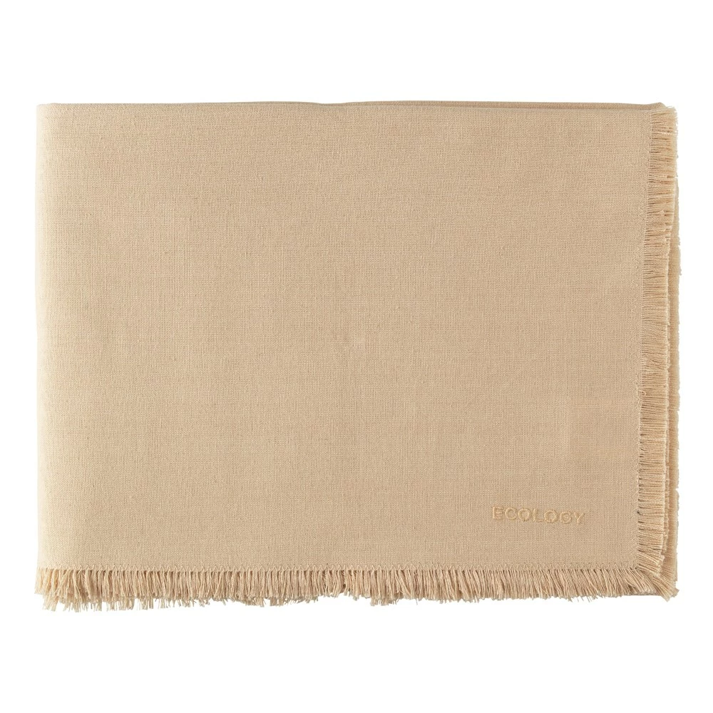 Ecology Fray Tablecloth Apricot