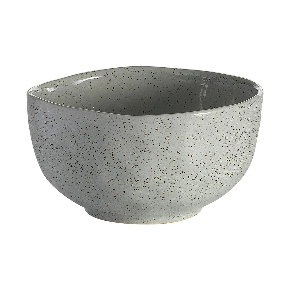 Ecology Speckle Stoneware Noodle Bowl 14cm Duck Egg