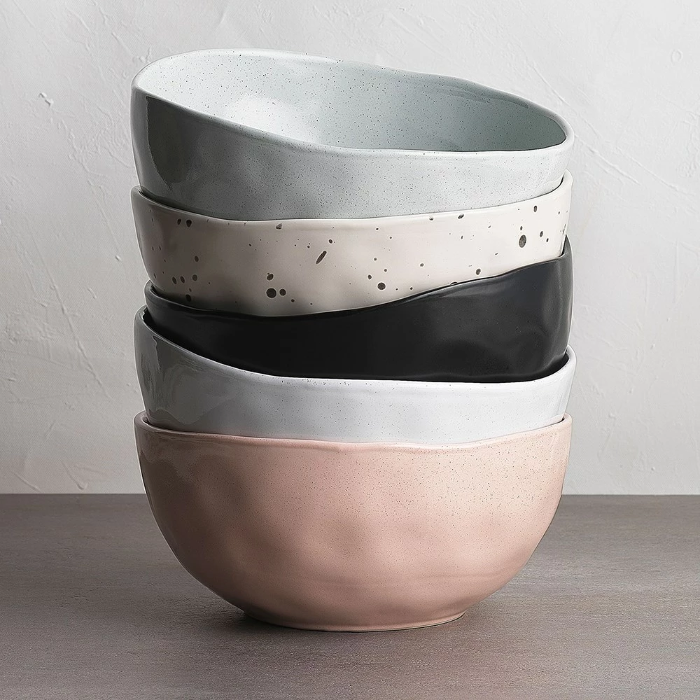 Ecology Speckle Stoneware Laksa Bowl 20cm Ebony - Image 2