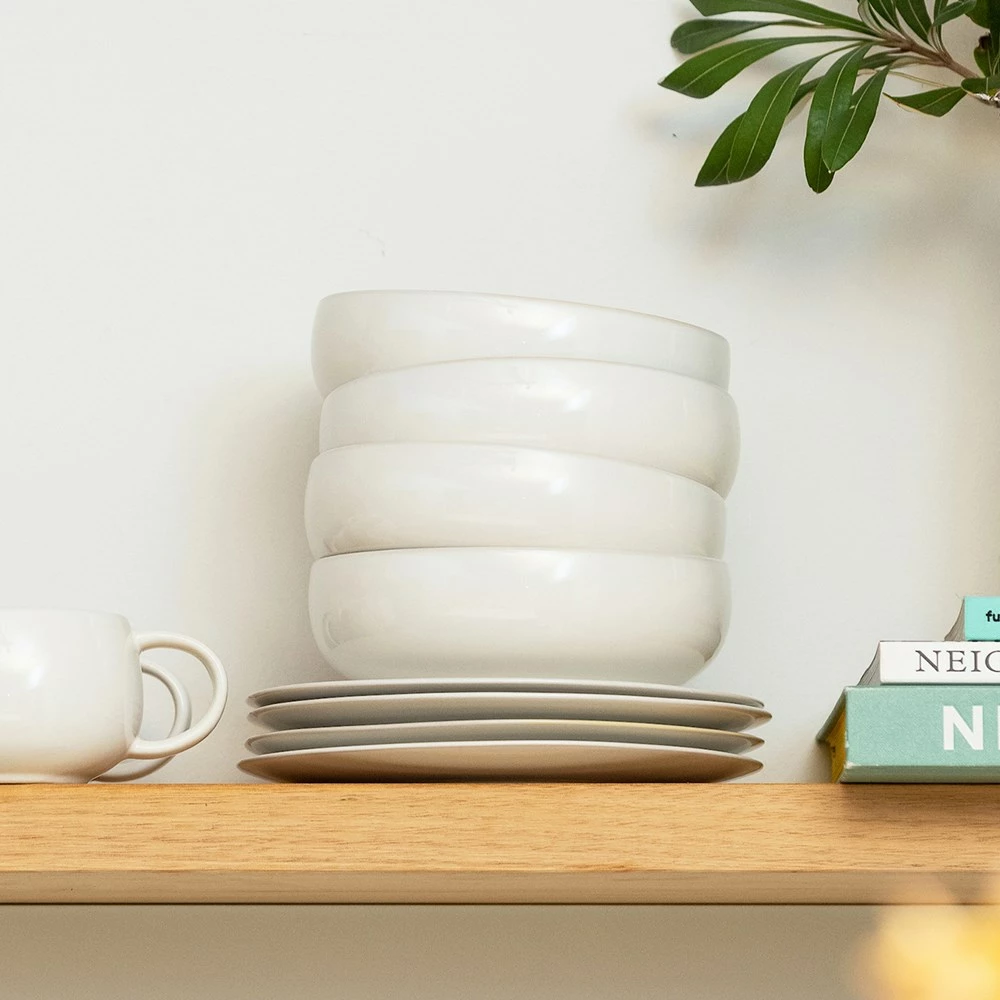 Ecology Circa Bowl 16cm Chalk - Image 3