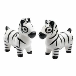 Ambrosia Novelty Salt & Pepper Shakers Zebra