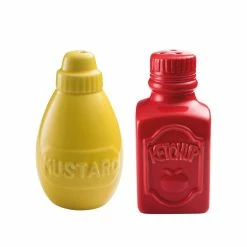 Ambrosia Novelty Salt & Pepper Shakers Sauce