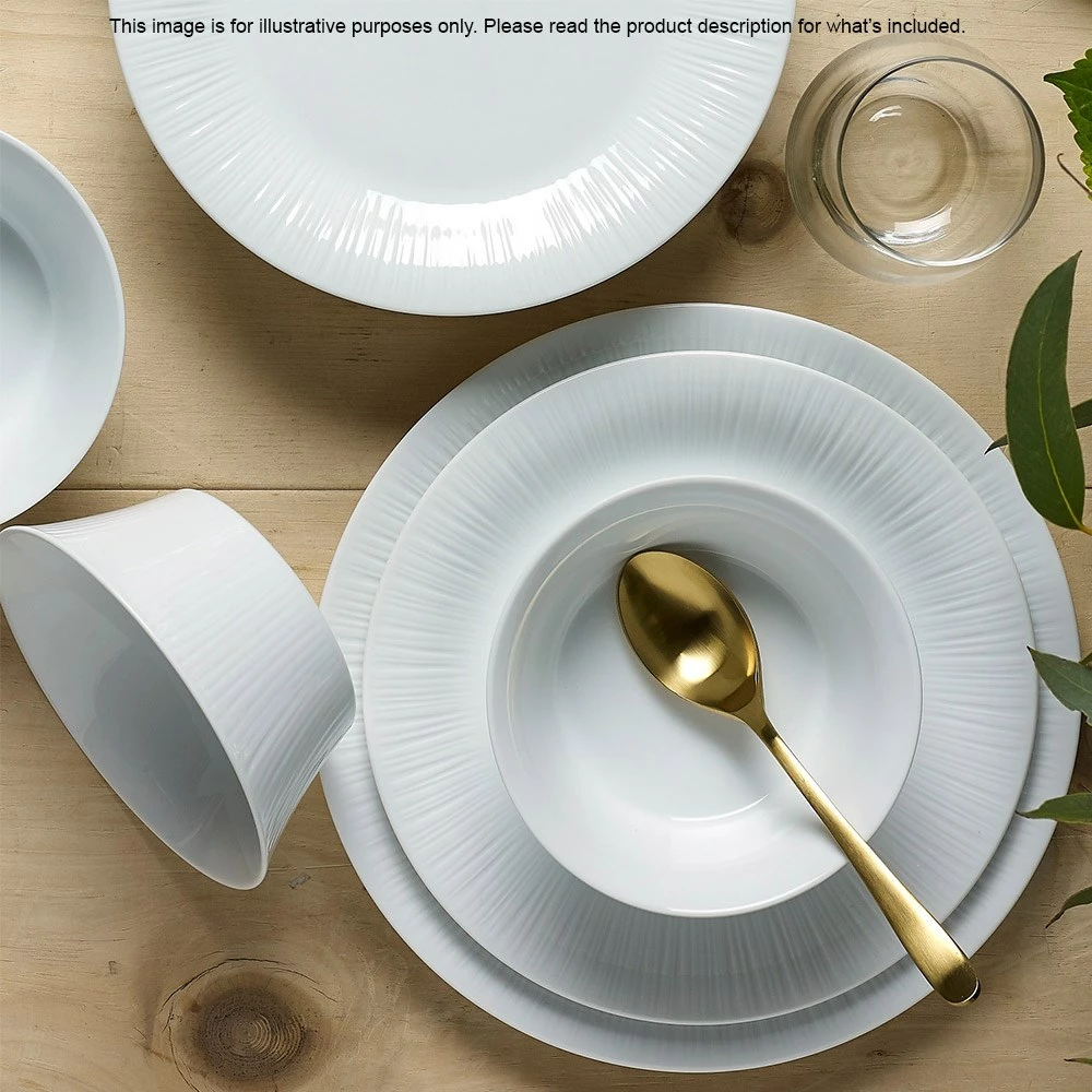 Noritake Conifere Fine White Porcelain Cake Plate 17cm - Image 4