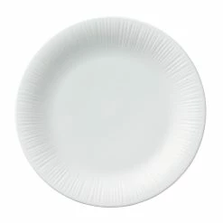 Noritake Conifere Fine White Porcelain Entrée Plate 21cm
