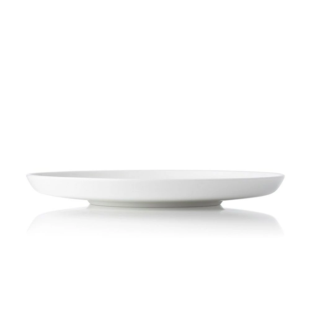 Noritake Marc Newson Fine Bone China 4 Piece Coupe Entrée Plate Set 21cm White - Image 3