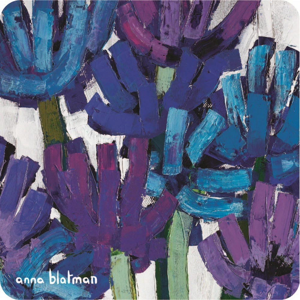 Lilli Rock Agapanthas Set Of 4 Hardback Coasters