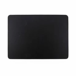 Ziczac Togo Faux Leather Placemat 45 X 30cm Black