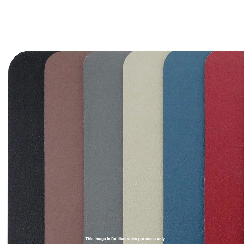 Ziczac Togo Faux Leather Placemat 45 X 30cm Blue - Image 2