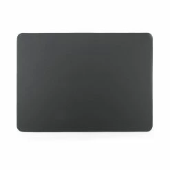 Ziczac Togo Faux Leather Placemat 45 X 30cm Grey