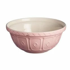 Mason Cash Colour Mix Earthenware Mixing Bowl 29cm/4L Powder Pink